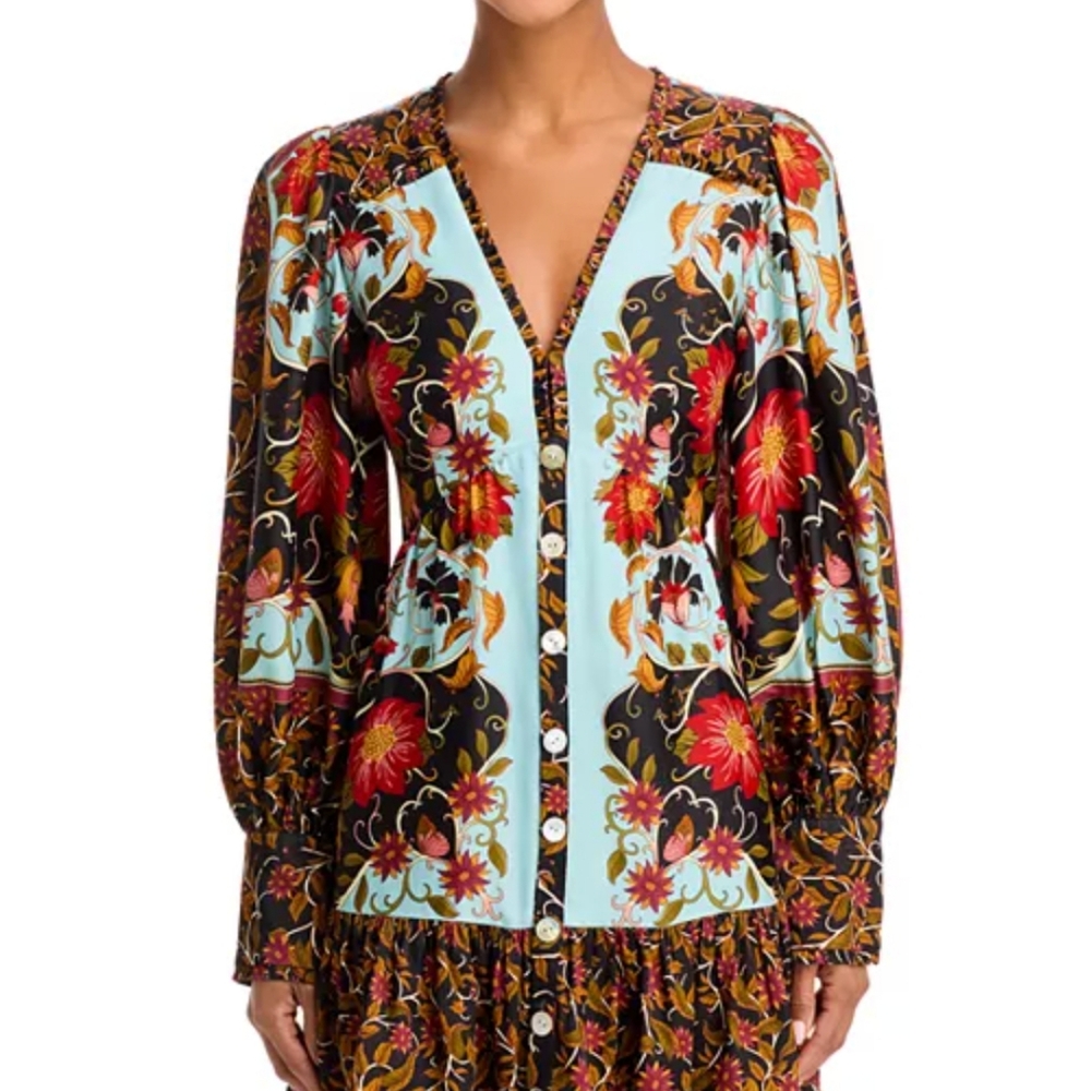 Farm Rio Swan Minidress - Picture 6 of 6